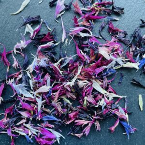 Pétales de Fleurs Comestibles – Bleuets mix