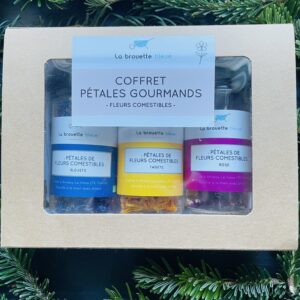 Coffret « Pétales Gourmands » – 3 pots